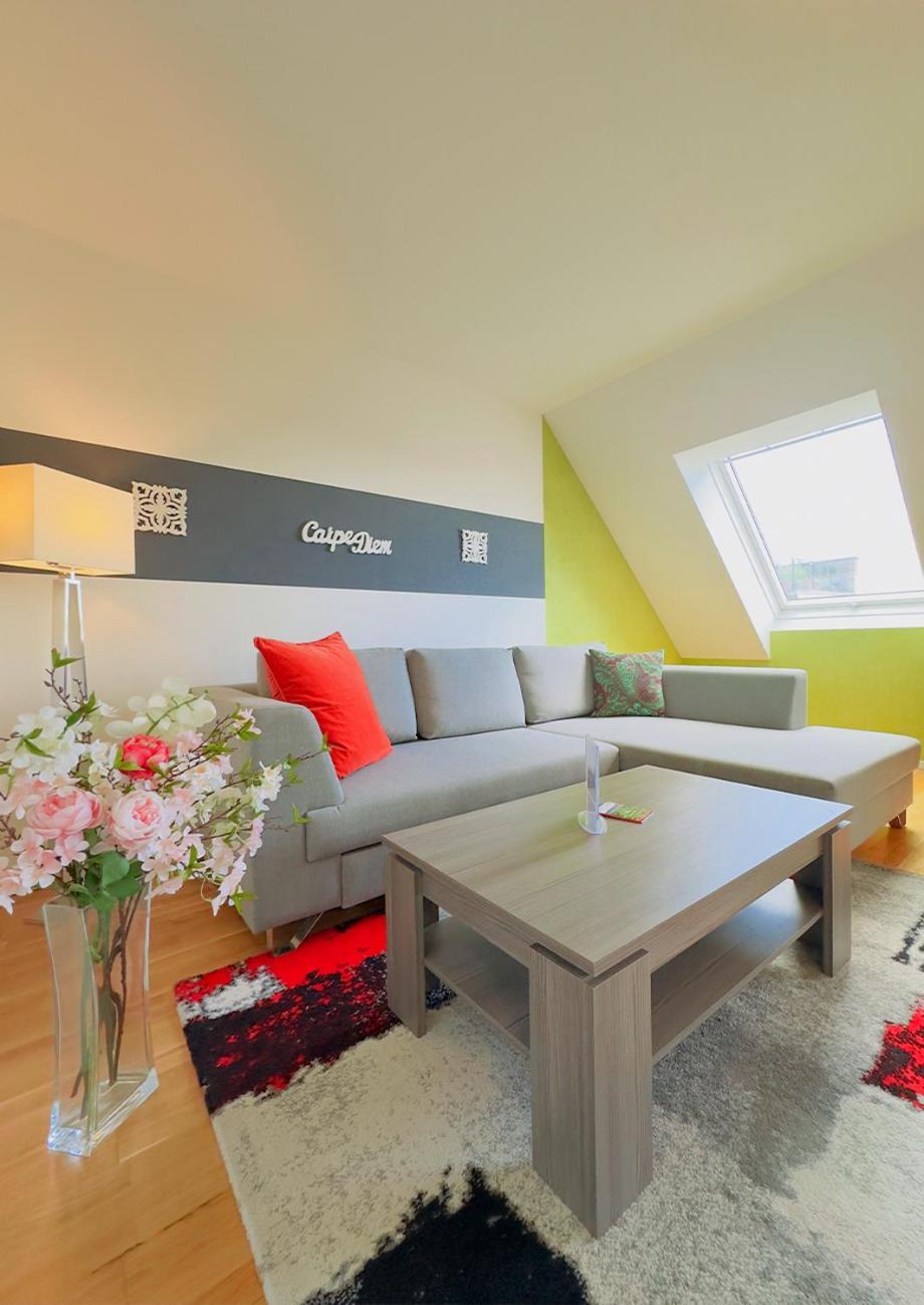 Elegant Duplex Danube Canal Vienna Luaran gambar